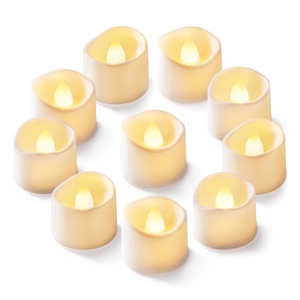 Classic 24 PC Pack Flameless Flickering Battery Operated LED Tea Light for Home Wedding Party Decoration - Product Image 1