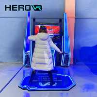 Machine d'arcade de révolution de danse de simulateur de Vr de plate-forme debout d'investissement bas commercial