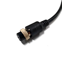 Connecteur d'alimentation aviation femelle GX16 à 8 broches, cordon d'alimentation CC 22 AWG, rallonge de puissance aviation à 2, 4, 6 ou 10 broches