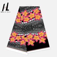Georgette légère en polyester pour jupes fluides-Tissu imprimé numérique tropical exotique idéal pour les robes Boho et Maxi
