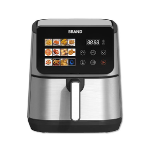 XL 8qt friggitrice ad aria formato famiglia, preset di controllo digitale One-Touch, <span class=keywords><strong>patatine</strong></span> <span class=keywords><strong>fritte</strong></span>, 8 menu colorati, finestra visibile, acciaio inox - Product Image 6