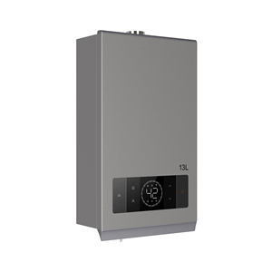 Chauffe-eau à <span class=keywords><strong>gaz</strong></span> naturel haute efficacité, chaudière murale sans réservoir à <span class=keywords><strong>thermostat</strong></span>, en cuivre, pour usage domestique, avec affichage LED, 13L, à tirage forcé - Product Image 3