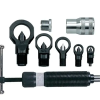 Lot de 8 extracteurs de vis et écrous robustes pour écrous cassés, endommagés, corrosés ou bloqués – Outil de démontage et de découpe