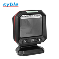 Lecteur de codes-barres omnidirectionnel filaire USB 2D à grand angle de vue AK-9608H pour matériel de point de vente