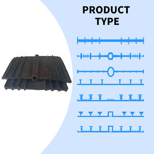 Jingtong, joint d'étanchéité en PVC bleu imperméable, Supercast PVC Rubber Waterstop pour les joints <span class=keywords><strong>de</strong></span> piscine - Product Image 3