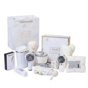 Kotak hadiah Logo kustom Acara pernikahan karyawan & perusahaan Set Promosi kipas cangkir kopi handuk payung & Termal - Product Image 5