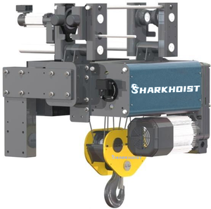 Shark China <span class=keywords><strong>Hoist</strong></span> katrol listrik Eropa dengan tali kawat Material penanganan derek <span class=keywords><strong>12</strong></span>.5ton 12500kg 4/0.7m/menit Headroom rendah - Product Image 3