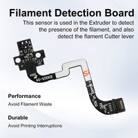Accessoires d'imprimante 3D, capteur de filament d'extrusion, remplacement, carte de commutation à effet Hall P1S P1P pour la série Bambu Lab P1
