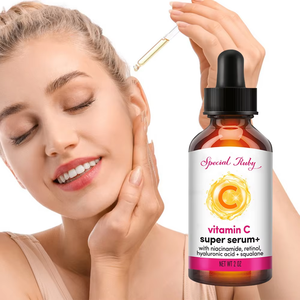 Suero Facial de 30 ml, Marca Privada OEM, Belleza, Antienvejecimiento, Blanqueador, Vitamina C, Ácido Hialurónico, Líquido, Súper Suero Reafirmante y Nutritivo - Product Image 6