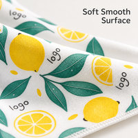Serviettes en coton double face ultra absorbantes, séchage rapide, douces, sans peluches, qualité A, sûres pour les enfants, usage domestique, directement de l'usine