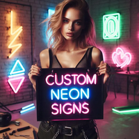 Dropshipping, logo personnalisé gratuit, enseigne au néon, lumière au néon LED personnalisée, nom, dropshipping pour chambre à coucher, fête d'anniversaire, maison