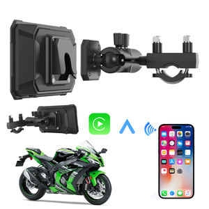 Caméras étanches de 6 pouces, moto, sans fil, CarPlay, Android Auto, enregistreur DVR, écran tactile, lecteur multimédia intelligent - Product Image 1