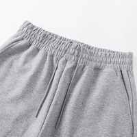 Pantalon de survêtement pour homme grande taille en coton Air Layer de haute qualité, coupe droite, avec cordon de serrage à la cheville, style streetwear décontracté