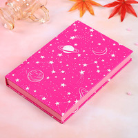 Journal à couverture rigide vintage personnalisé en gros Sun Mood Stars A5 Taille imprimée Business & Office Organizer Travel Notebook Gift Diary