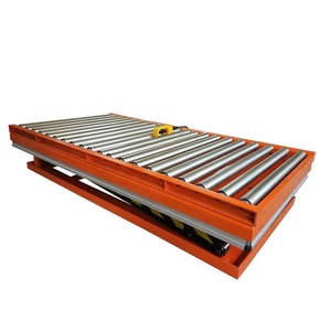 Mesa elevadora de tijera con rodillos hidráulicos - Product Image 3