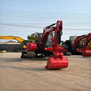 Mini-excavatrice d'occasion certifiée EPA pour U55-4, 5 tonnes, avec moteur, boîte de vitesses et moteur électrique - Modèle 2016, puissance 37 kW - Product Image 4