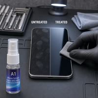Protection d'écran liquide de qualité industrielle avancée, nano micro-silice, essence céramique invisible modifiée anti-rayures, marque A1