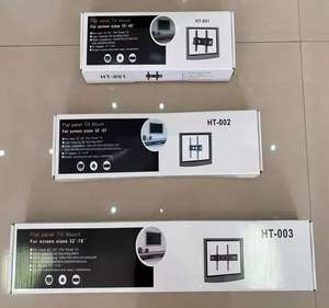 HT-001 văn phòng khung TV Nhà cung cấp nhà máy có thể điều chỉnh nghiêng 15-42 độ thép bền Slim màn hình phẳng TV núi cho tường gắn - Product Image 4