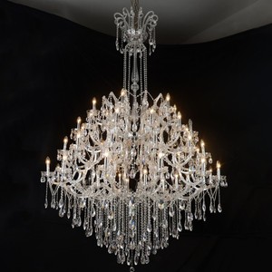 Bán buôn lớn Đèn Chùm Pha Lê dẫn 42 đèn hiện đại phòng ăn phòng khách ánh sáng trần ánh sáng sang trọng lịch thi đấu - Product Image 6