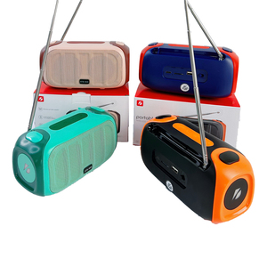 Box Boombox للطوارئ نظام مسرح منزلي محمول في الهواء الطلق مكبر صوت Boombox بطاريات مسرح راديو - Product Image 2