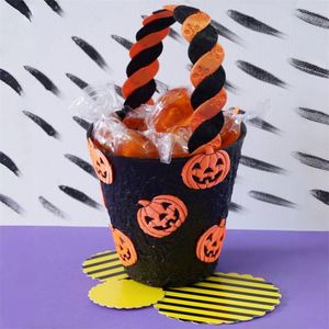 ริบบิ้นพิมพ์ลายนูนแบบอัลตราโซนิกการจัดตกแต่งเทศกาลผีฮาโลวีนค้างคาวใหม่ - Product Image 4