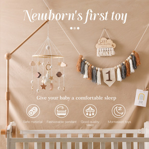 Carillon a Forma <span class=keywords><strong>di</strong></span> Nuvola <span class=keywords><strong>di</strong></span> Giove e Luna, Decorazione Portatile per Cameretta, Regalo <span class=keywords><strong>di</strong></span> <span class=keywords><strong>Compleanno</strong></span> per Bambini - Product Image 4