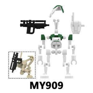 MY906-910 Grapple d'entraînement AAT Driver Heavy <span class=keywords><strong>Battle</strong></span> Command <span class=keywords><strong>Droid</strong></span> Collect Mini Space Wars Blocs de construction en plastique Jouets cadeaux pour enfants - Product Image 6