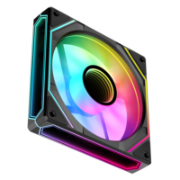 Ventilateur de refroidissement PC RGB AntarcChill à haut débit d'air, installation facile avec interface d'alimentation 3 broches pour accessoires de boîtier d'ordinateur