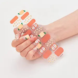 High Quality Custom Manicure Wraps Diy Valentine Manicure Art Decoration Nail Polish Nail Stickers