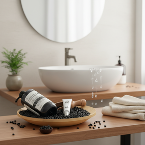 [SOY LAB] Shampoing Nourrissant Bio Végan aux Haricots Noirs pour le Soin du Cuir Chevelu 500ml, Duo Rafraîchissant à l'Ampoule de Miel pour Usage Quotidien - Product Image 3