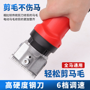 Cortadora de Pelo Eléctrica para Caballos Xiuyuan AHC002 de Alta Potencia - Product Image 4