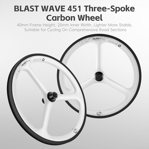 Vélo de montagne WEST BIKING 20 pouces, léger et tendance, nouveau modèle en fibre de carbone avec freins à disque, portable, 1401062 - Product Image 2