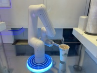 Máquina Expendedora de Café Personalizada, Dispensador Automático de Bebidas Espresso, Máquina de Bebidas Calientes/Frías de Autoservicio