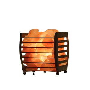 Lámpara de Sal del Himalaya Hecha a Mano, Ecológica y de Alta Calidad, en Forma de Pirámide, Purificadora de Aire, para Decoración de Oficina y Dormitorio - Product Image 3