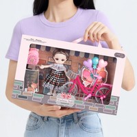 En gros, Coffret cadeau de poupée en plastique, Jouet de récompense pour institut de formation, Ensemble de poupées à habiller pour filles 33*7*20cm Modèle 372