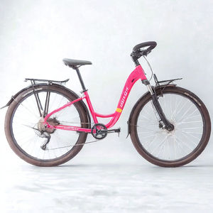 29 "<span class=keywords><strong>Step</strong></span>-Through Commuter Mountain Bike Bright Blue <span class=keywords><strong>Quick</strong></span>-Release Alloy 9S Disques hydrauliques - Product Image 6