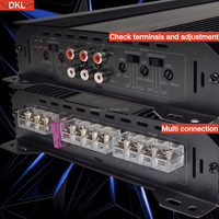 Araba kapı hoparlör Ampilifer RMS 55W 4CH araba AMP 4 kanallar EQ tepe 5800W tam aralık araba amplifikatör AB sınıfı