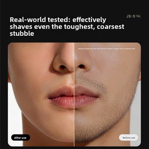 Rasoir électrique pour hommes, portable, rechargeable, mini, avec écran LED, étanche, pour un rasage en douceur, idéal pour les voyages et la maison - Product Image 4