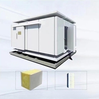 Unidad de almacenamiento de cámara frigorífica Modular móvil a precio de China Mini congelador práctico para carne y pescado con compresor Copeland automático