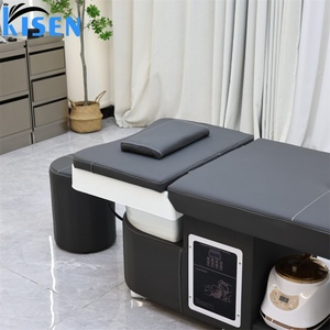 KISEN Nouveau Design Lit de Lavage et de Massage Capillaire avec Évier pour Salon de Coiffure et Spa Japonais, Fauteuil de Lavage de Cheveux Confortable - Product Image 4