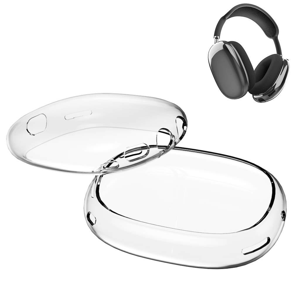 High Quality Ultra Thin Anti-Scratch Transparent Clear Soft TPU Earphone Case Cover for <strong>Airpods</strong> <strong>Max</strong>