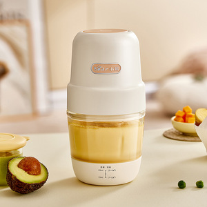 Procesador de alimentos para bebés Bear de 0.3L con doble cuchilla eléctrica para hacer purés - Product Image 1