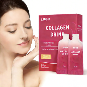 Etiqueta de producto personalizada, suplemento de soporte para las uñas y las articulaciones, gomitas de colágeno marino, bebida de suplemento de colágeno - Product Image 1