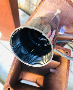 Lámpara de Jardín para Exteriores, de Acero Corten, Estilo Art Deco, Impermeable, con Luz LED, para Caminos, Jardines y Patios - Product Image 5