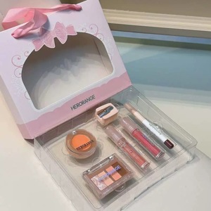 Nouveau Coffret Maquillage de Voyage Mini 6 Pièces/Set Brillant à Lèvres Fard à <span class=keywords><strong>Joues</strong></span> Fard à Paupières Tout-en-Un, Kit Cadeau Cosmétique Mignon pour Filles et Femmes - Product Image 2