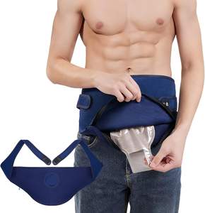 Funda de Bolsa de Ostomía Cómoda, Ajustable, Transpirable, de Tejido Elástico, Adelgazante, Soporte Lumbar, Bolsa de Compresión para Hombres y Mujeres, Deporte - Product Image 1