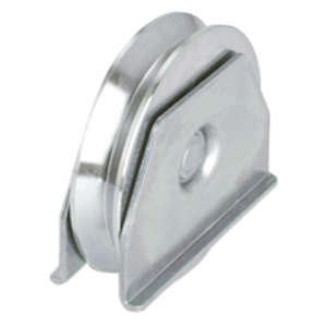 ล้อที่มีการสนับสนุนด้านข้างสำหรับประตู Y-GROOVE กับ2แบริ่ง140มม - Product Image 1