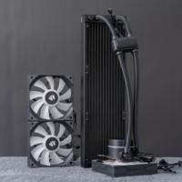 Refroidisseur de processeur ventilateur d'eau 360 série de refroidissement liquide Kit de refroidissement par eau rvb ordinateur refroidisseur d'eau rvb pour CPU