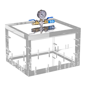 Customized Vacuum Glove Box Laboratory Glove Box Lithium Battery Dustproof Aseptic Box Acrylic Simple Glove Box - Product Image 1