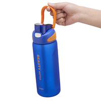 Nouvelle Bouteille d'Eau Sportive et de Camping Portable 800ML en Tritan Sans BPA, Écologique, avec Couvercle Verrouillable Push-Pull, Réutilisable, Vente Directe 2025